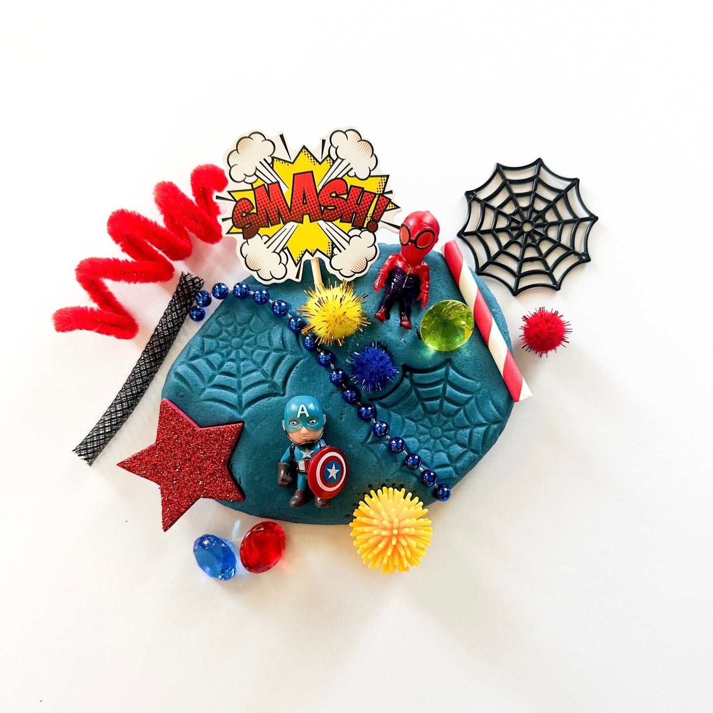 Superhero Doughie Jar