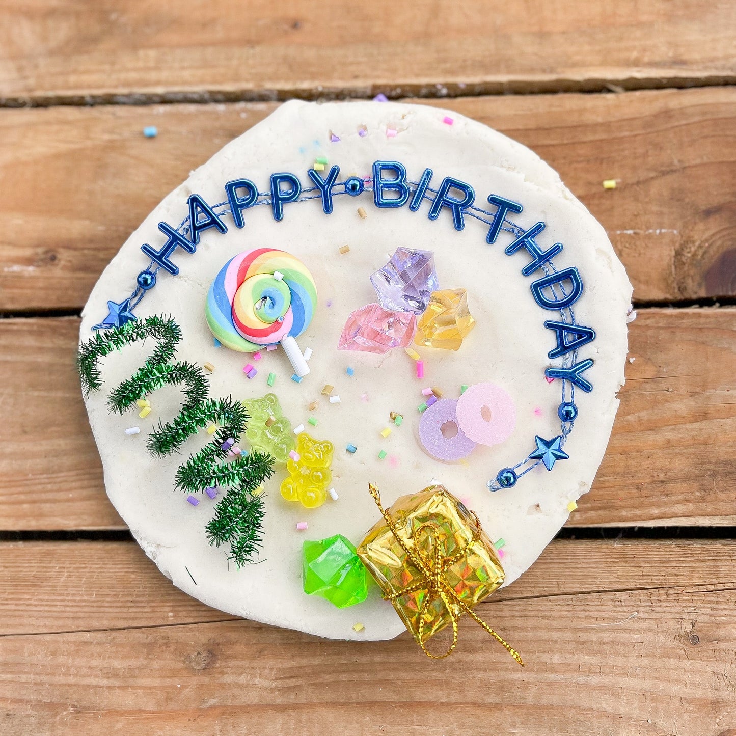 Happy Birthday Doughie Jar