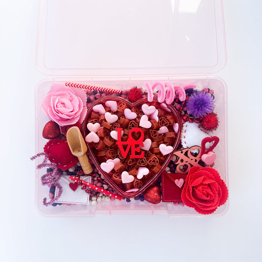 Valentines Sensory Bin