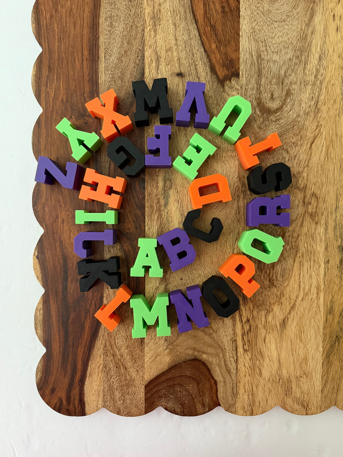 Halloween Alphabet Stamps