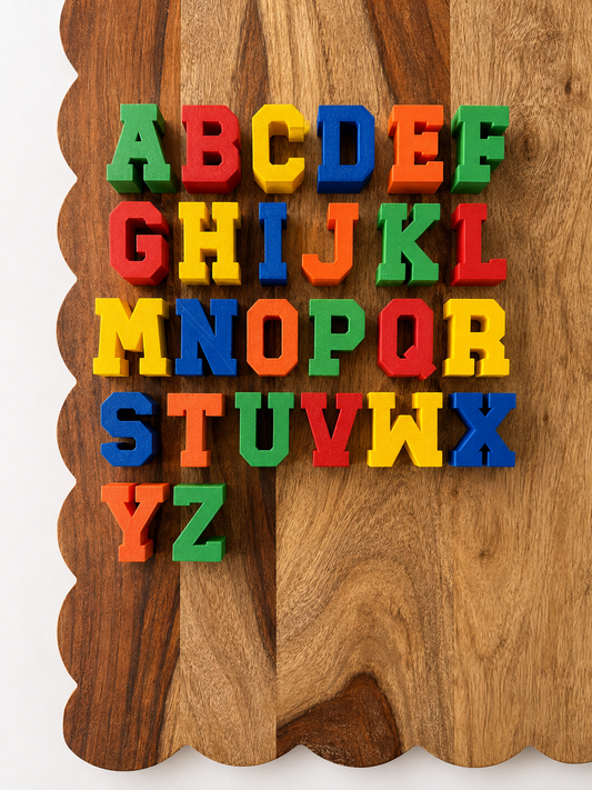 Stackable Alphabet Stamps