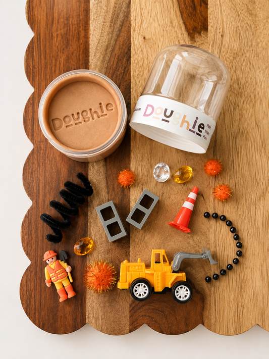 Construction Double-Sided Jar