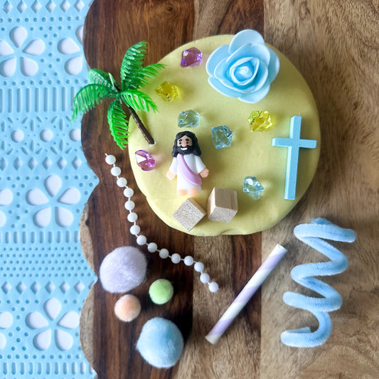 Easter Religious 8oz Jar